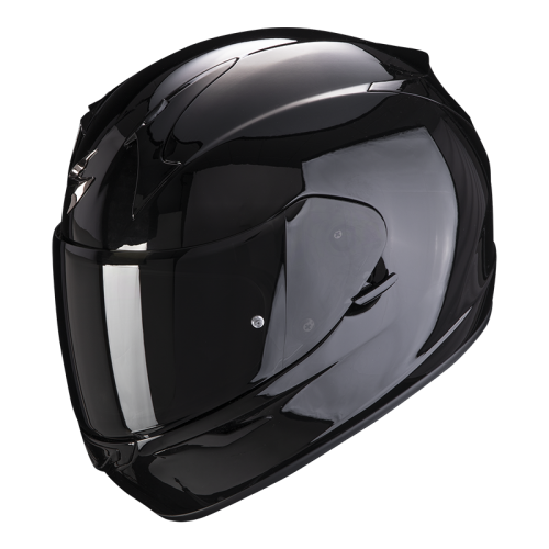 Шлем SCORPION SOLID EXO-390 AIR Черный Глянцевый