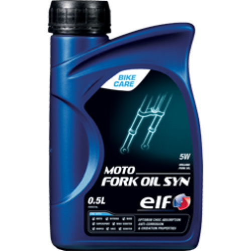 Масло для вилок ELF Moto Fork Oil Syn 5W